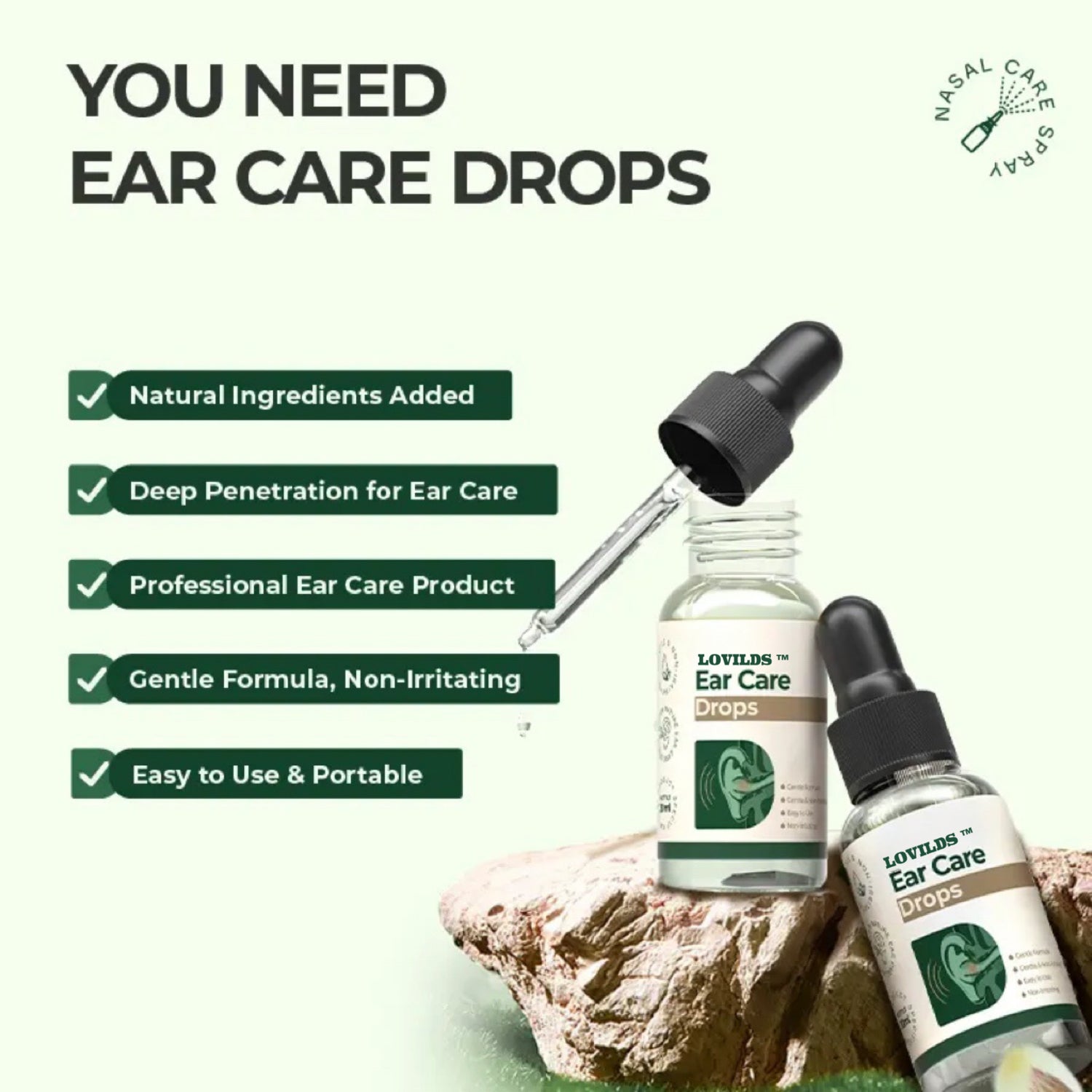 2 PCS – Eases pressure & improves daily ear comfort