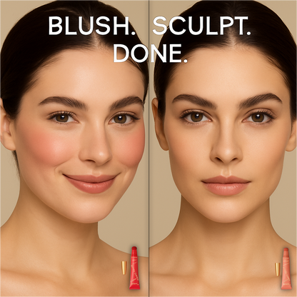 Blizkox™丨🎀 Sculpt & Blush Set (include high grade makeup brush)