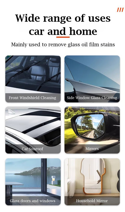 🔥Hot Selling! — Brush for removing oil films,Designed for Use on All Glass Surfaces！