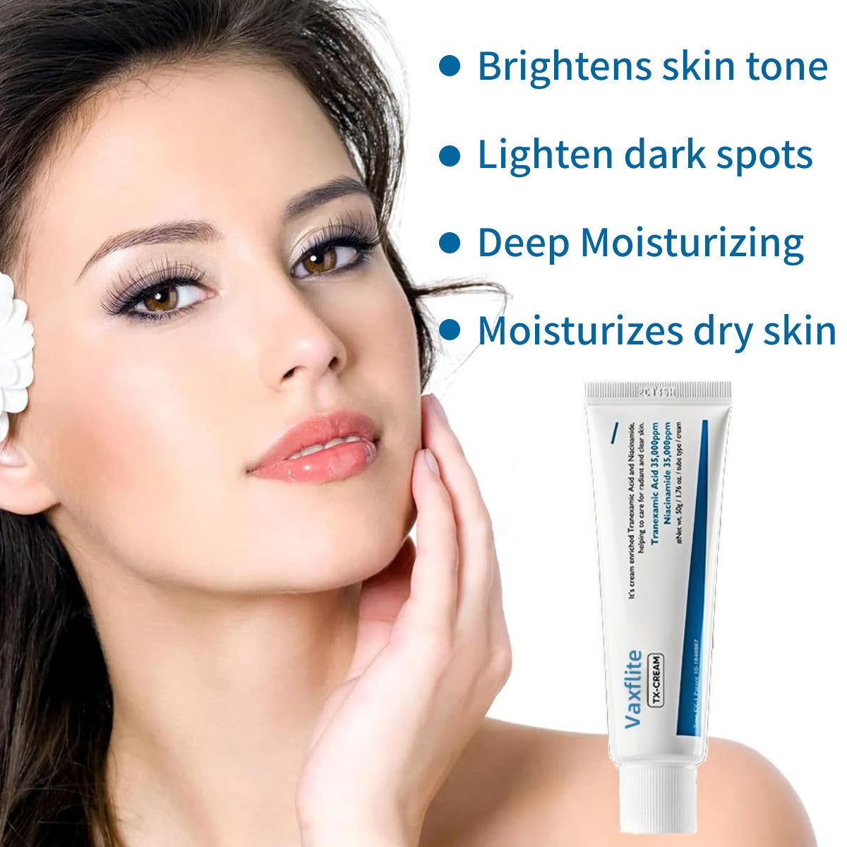🍃Blizkox™-TX Cream 50ml｜🔥Nano-sized Tranexaminc Acid for Dark Spots & Hyperpigmentation✨