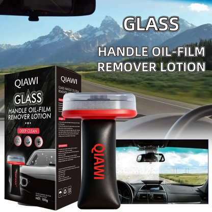 Automotive & All-Surface Glass Oil Film Remover — Fast Cleaning Handheld Decontamination Cream